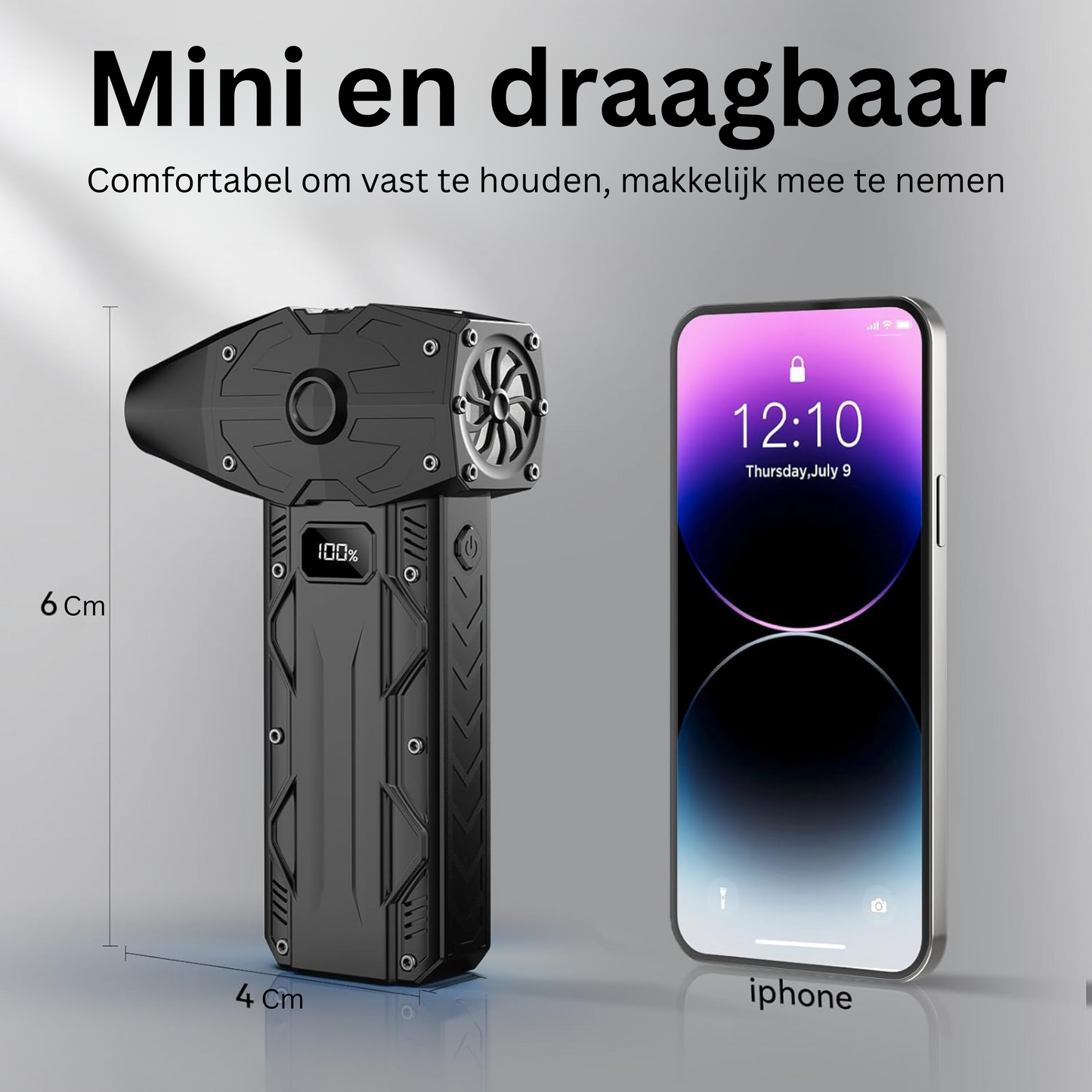 AirBlitz Pro™ — Souffleur sans fil
