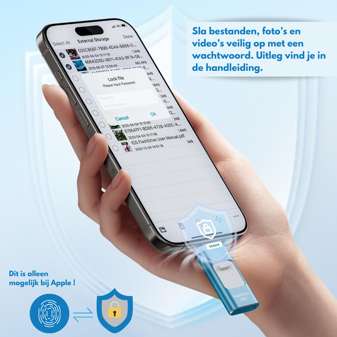 SnapStick™ Mobiele Opslag