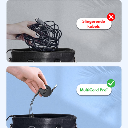 MultiCord Pro™ Húzható Gyors Töltő