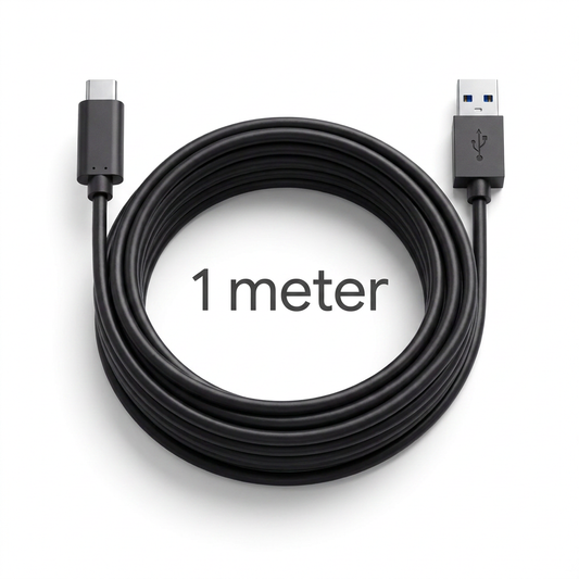 Extra Lange USB-C Kabel — 1m Bewegingsvrijheid