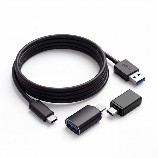 Universele 3-in-1 adapter set