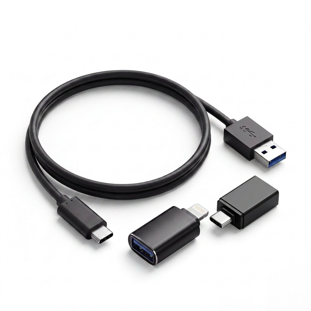 Universele 3-in-1 adapter set